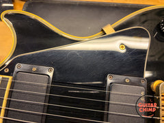 1993 Gibson Les Paul Custom Black Beauty Ebony Dual EMG 85 Active Pickups w/ OHSC