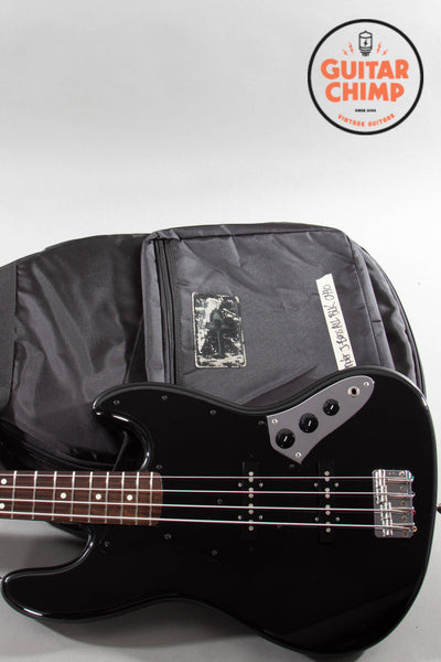 2013 Fender Japan MIJ JB62 '62 Jazz Bass All Black Matching