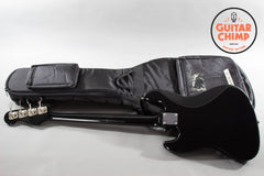 2013 Fender Japan MIJ JB62 '62 Jazz Bass All Black Matching Headstock