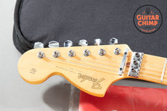 2021 Fender Japan MIJ Michiya Haruhata Stratocaster Trans Pink Flame Top