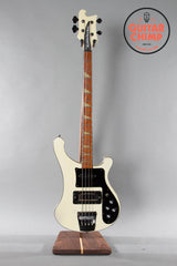 1992 Rickenbacker 4003 BT White with Black Trim and Hardware