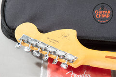 2021 Fender Japan MIJ Michiya Haruhata Stratocaster Trans Pink Flame Top