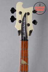 1992 Rickenbacker 4003 BT White with Black Trim and Hardware