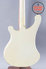 1992 Rickenbacker 4003 BT White with Black Trim and Hardware