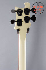 1992 Rickenbacker 4003 BT White with Black Trim and Hardware