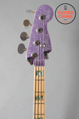 2017 Fender Limited Edition Adam Clayton Jazz Bass Purple Sparkle