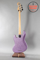 2017 Fender Limited Edition Adam Clayton Jazz Bass Purple Sparkle