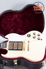 2011 Gibson Custom Shop ’61 SG Custom 3-Pickup Alpine White