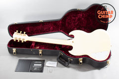 2011 Gibson Custom Shop ’61 SG Custom 3-Pickup Alpine White