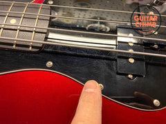 2017 Fender Japan Aerodyne Jazz Bass Candy Apple Red