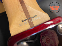 2017 Fender Japan Aerodyne Jazz Bass Candy Apple Red