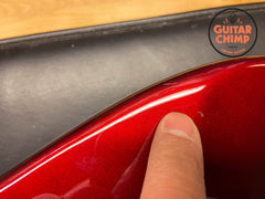 2017 Fender Japan Aerodyne Jazz Bass Candy Apple Red