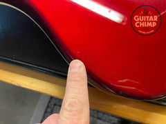 2017 Fender Japan Aerodyne Jazz Bass Candy Apple Red