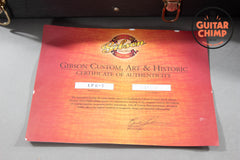 2005 Gibson Custom Shop '57 Les Paul Custom Reissue Faded Cherry OHSC COA