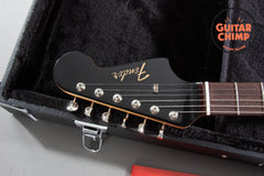 2025 Fender Japan MIJ Heritage 60s Jazzmaster Black Matching Headstock HSC