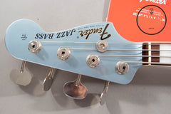 2025 Fender Japan MIJ FSR Traditional Late '60s Jazz Bass Ice Blue Metallic Matching Headstock