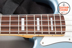 2025 Fender Japan MIJ FSR Traditional Late '60s Jazz Bass Ice Blue Metallic Matching Headstock