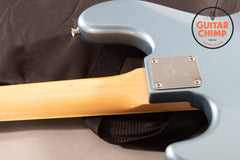 2025 Fender Japan MIJ FSR Traditional Late '60s Jazz Bass Ice Blue Metallic Matching Headstock