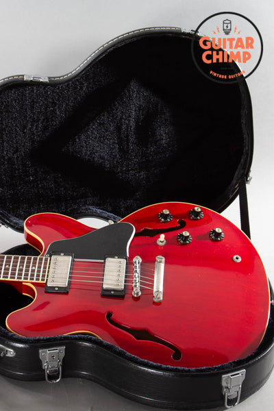 1996 Orville ES-335 Cherry Grinning Dog '59 Pickups | Guitar