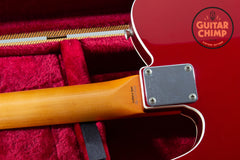 2004 Fender Japan CIJ TL62B-82TX '62 Telecaster Custom Candy Apple Red USA Texas Specials Tweed HSC