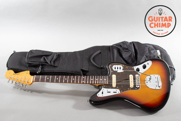 2012 Fender Japan MIJ JG66 '62 Reissue Jaguar 3-Tone Sunburst w