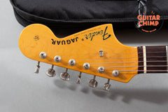 2012 Fender Japan MIJ JG66 '62 Reissue Jaguar 3-Tone Sunburst w/ Gig Bag