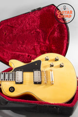 1975 Gibson Les Paul Custom Alpine White Randy Rhoads Patina Patent Sticker OHSC