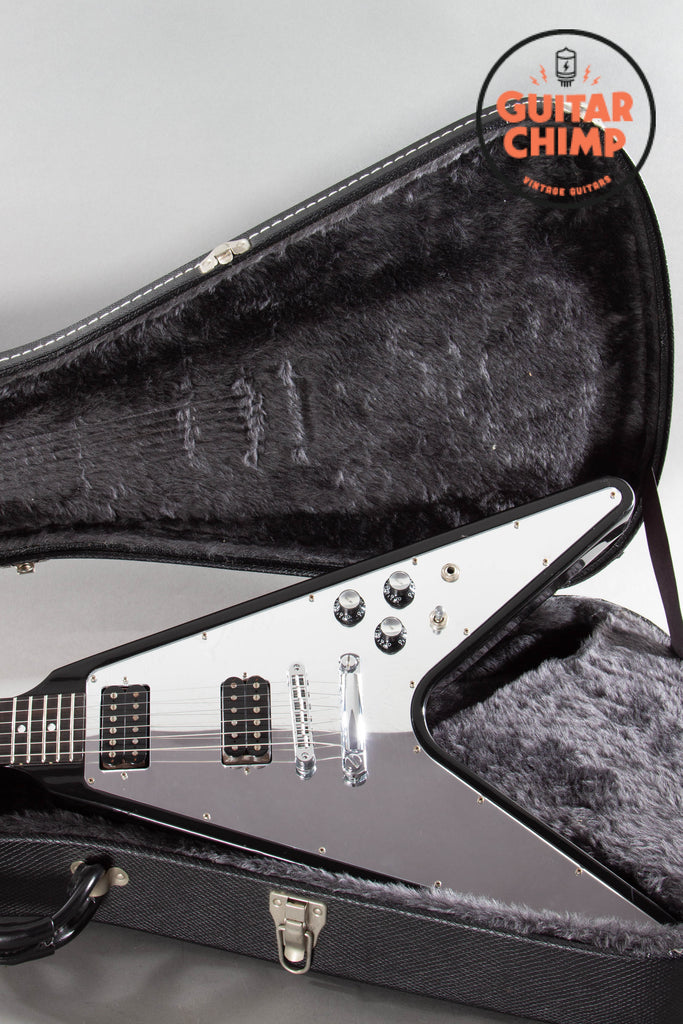 2006 Gibson Flying V Mirror New Century Ebony