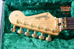 1991 Fender Japan MIJ Pro Feel STR-120SD Floyd Rose Stratocaster Blueberry Sunburst HSC Rare