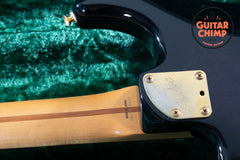 1991 Fender Japan MIJ Pro Feel STR-120SD Floyd Rose Stratocaster Blueberry Sunburst HSC Rare