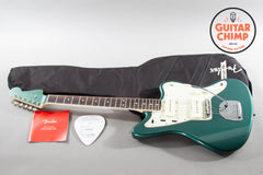2023 Fender Japan MIJ FSR Traditional II '60s Jazzmaster KI-23 Sherwood Green Matching Headstock Gig Bag
