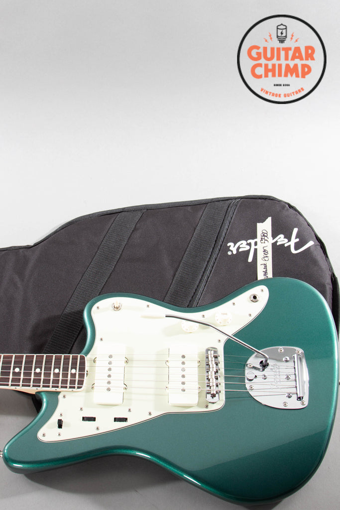 2023 Fender Japan MIJ FSR Traditional II '60s Jazzmaster KI-23 Sherwood Green Matching Headstock Gig Bag