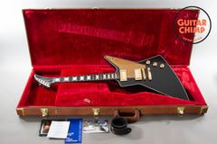 2018 Gibson Lzzy Hale Signature Dark Explorer Ebony Black Gold Hardware w/ OHSC