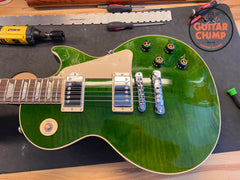 2014 Gibson Les Paul Peace Mellow Out Green