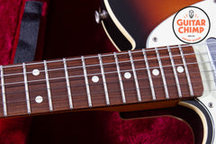 2002 Fender Japan CIJ Left-Handed TL62B-TX ’62 Telecaster Custom Sunburst Texas Specials