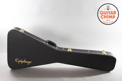 2016 Epiphone Brent Hinds Signature Flying V Custom Silver Burst