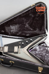 2016 Epiphone Brent Hinds Signature Flying V Custom Silver Burst