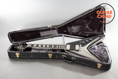 2016 Epiphone Brent Hinds Signature Flying V Custom Silver Burst