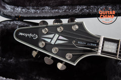 2016 Epiphone Brent Hinds Signature Flying V Custom Silver Burst
