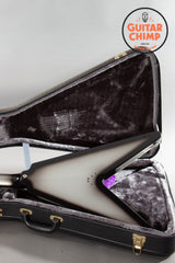 2016 Epiphone Brent Hinds Signature Flying V Custom Silver Burst