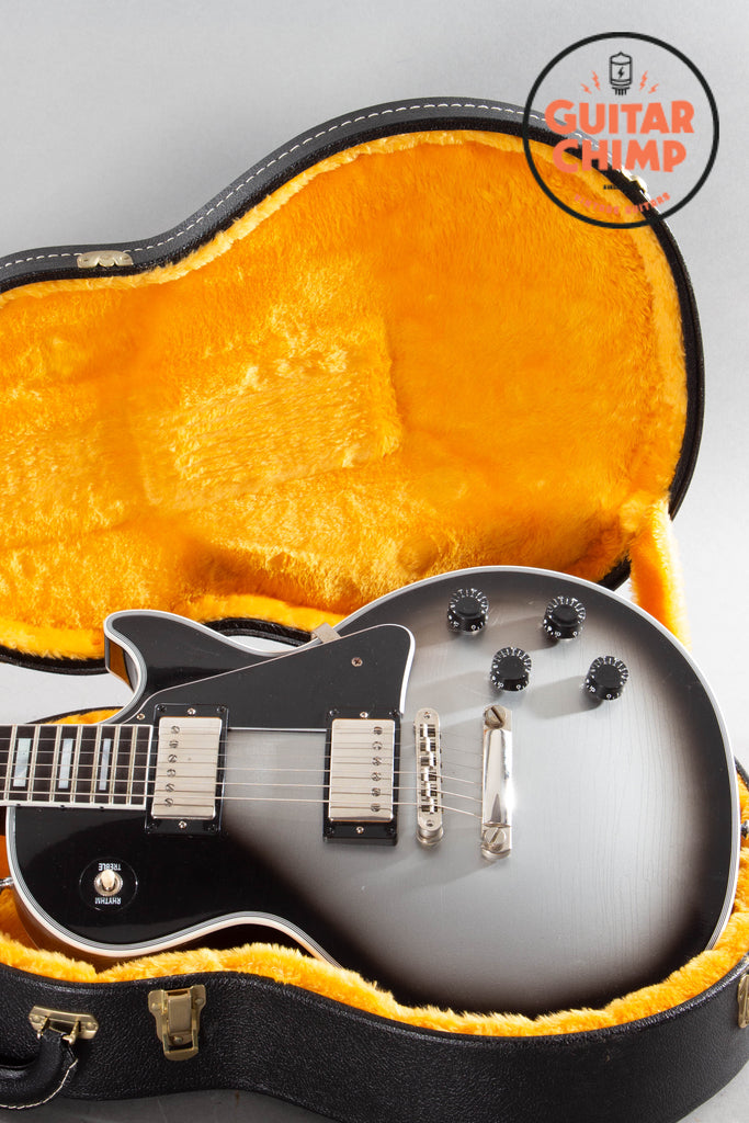 2024 Gibson Murphy Lab Les Paul Custom Silverburst Ultra Light Aged