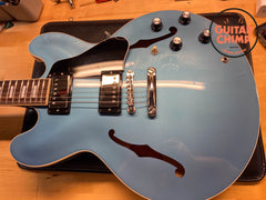 2024 Gibson Exclusive ES-335 60s Block Pelham Blue