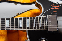 2024 Gibson Murphy Lab Les Paul Custom Silverburst Ultra Light Aged