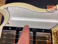 2011 Gibson Custom Shop ’61 SG Custom 3-Pickup Alpine White