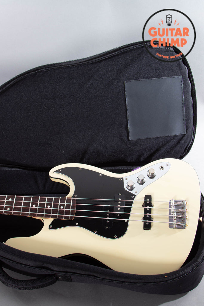 2006 Fender AJB Aerodyne Jazz Bass Vintage White