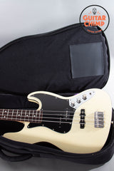 2006 Fender AJB Aerodyne Jazz Bass Vintage White
