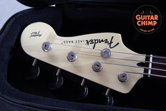 2006 Fender AJB Aerodyne Jazz Bass Vintage White