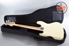 2006 Fender AJB Aerodyne Jazz Bass Vintage White