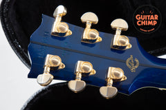 2015 Gibson Custom Shop Limited Edition SJ-200 Trans Blue Rare Run w/ OHSC + COA