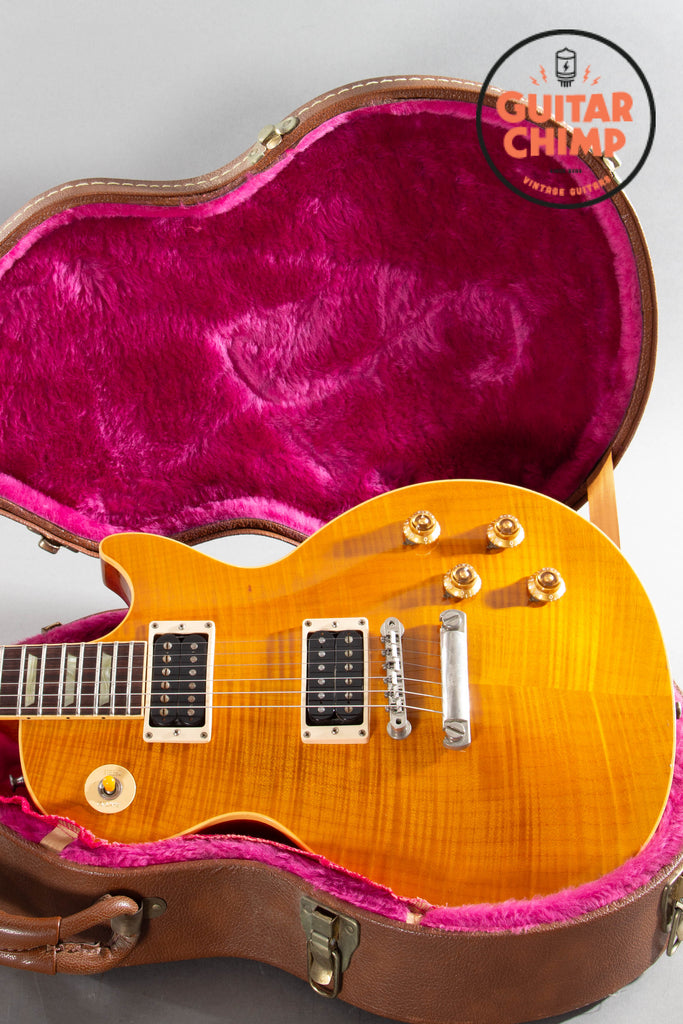 1995 Gibson Les Paul Classic Premium Plus Trans Amber
